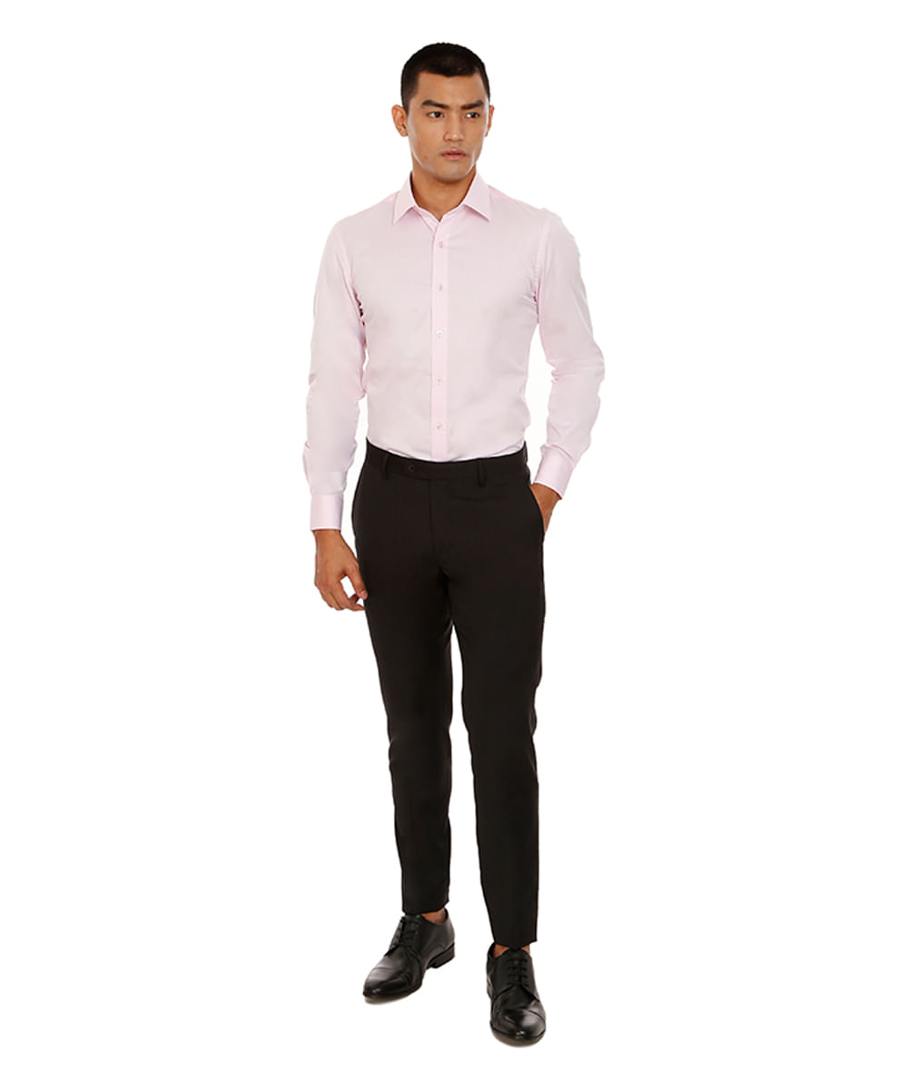 calça social lã fria